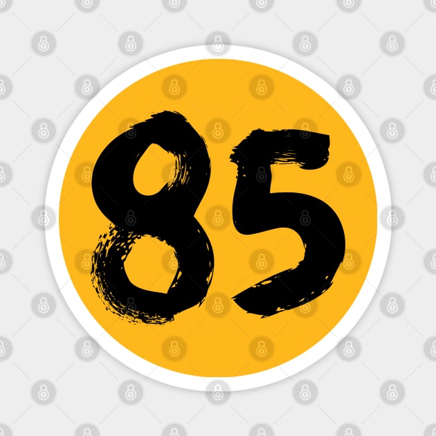 Number 85 Magnet by Erena Samohai